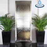 Giant 1.74m Stainless Steel Water Wall Cascade